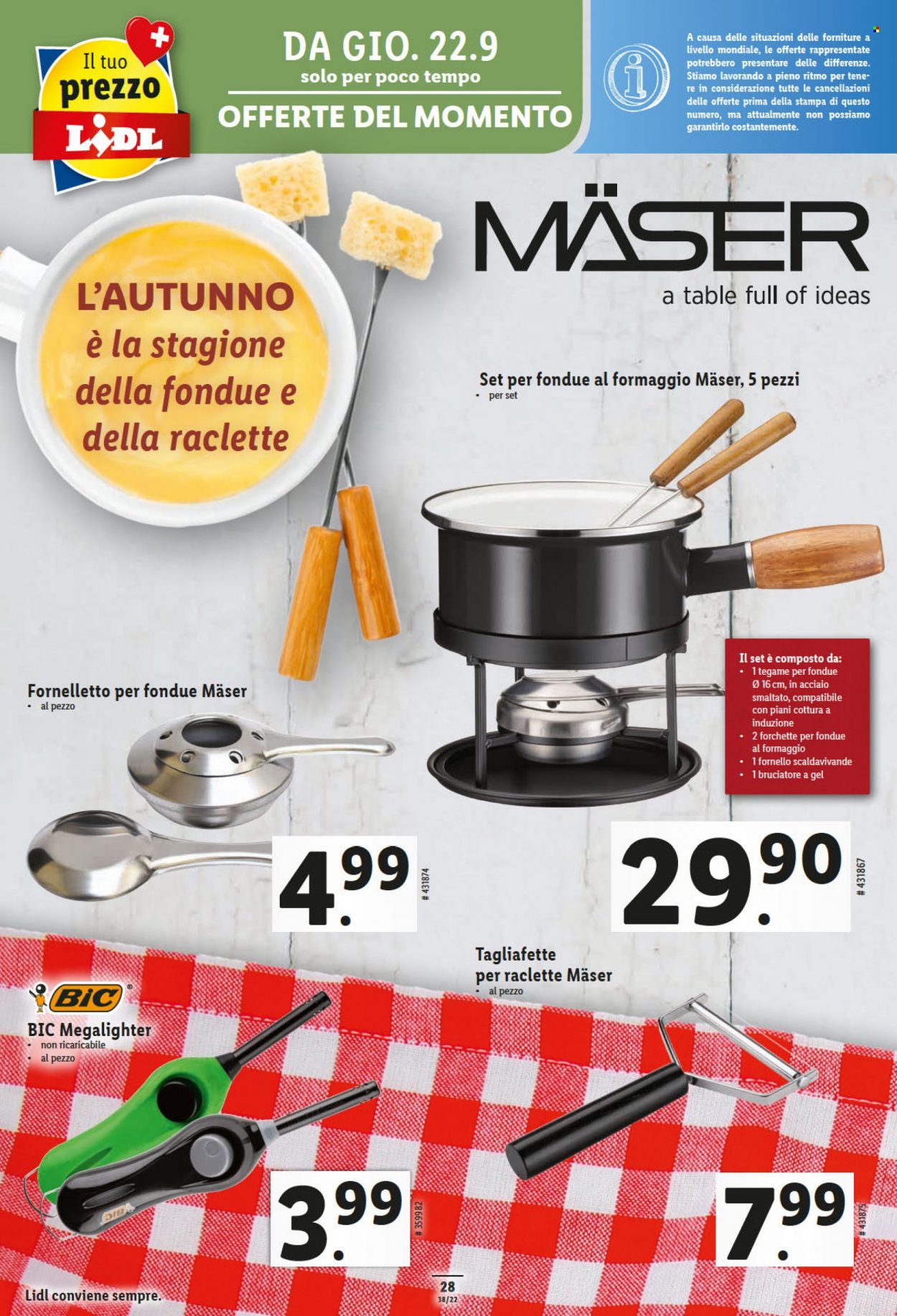 Volantino Lidl - 22.9.2022 - 28.9.2022. Pagina 28