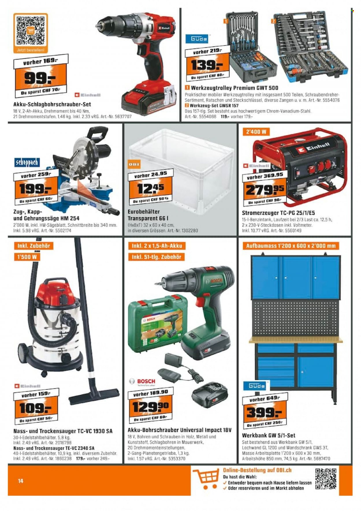 Volantino OBI - 19.9.2022 - 1.10.2022. Pagina 14