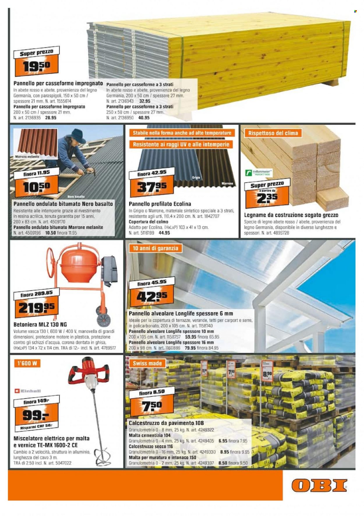 Volantino OBI - 19.9.2022 - 1.10.2022. Pagina 9