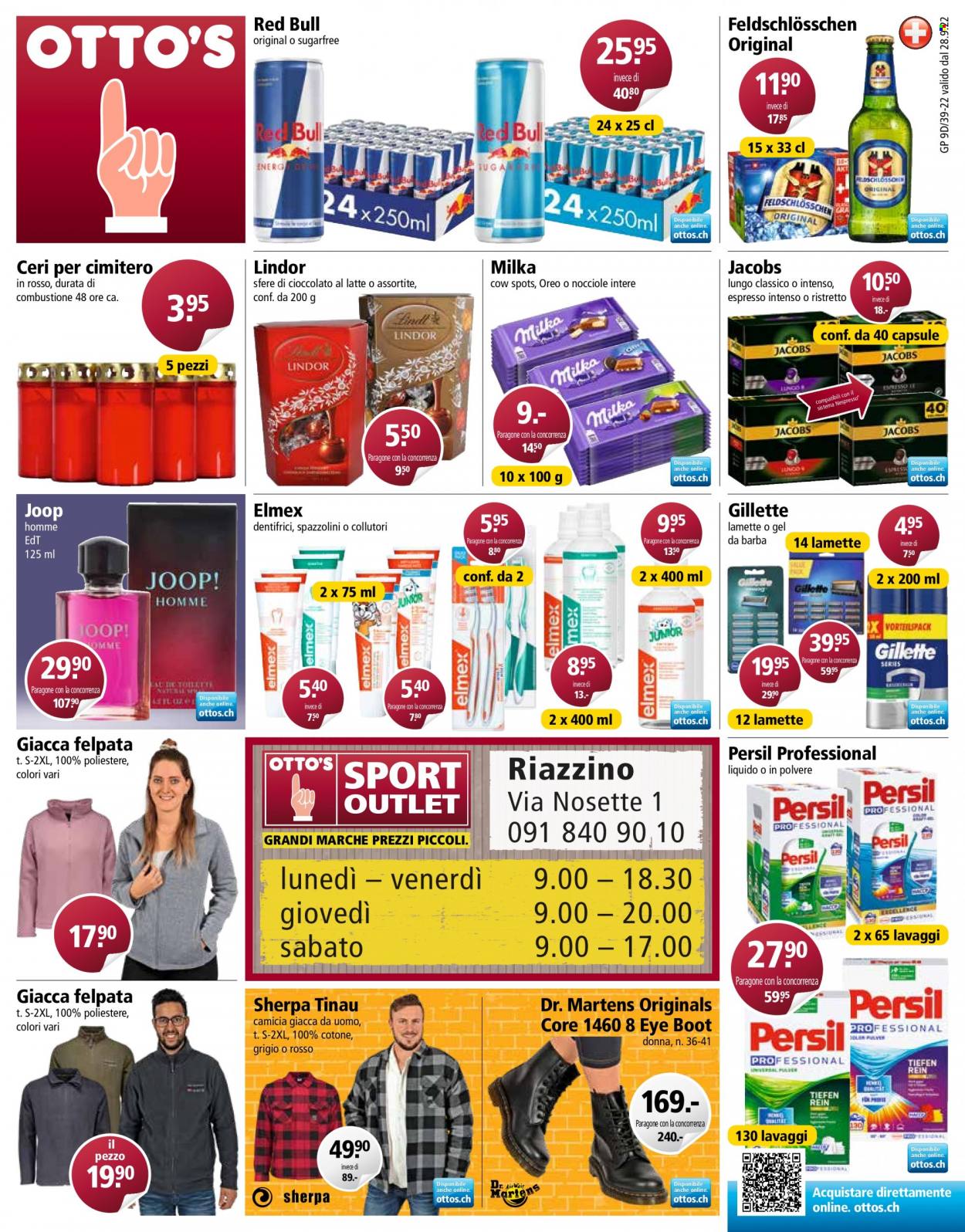 Volantino Otto's - 28.9.2022 - 4.10.2022. Pagina 1
