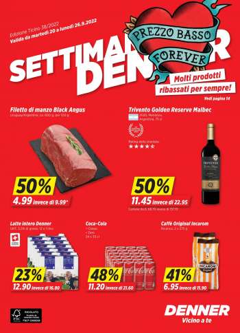Volantino Denner - 20.9.2022 - 26.9.2022.