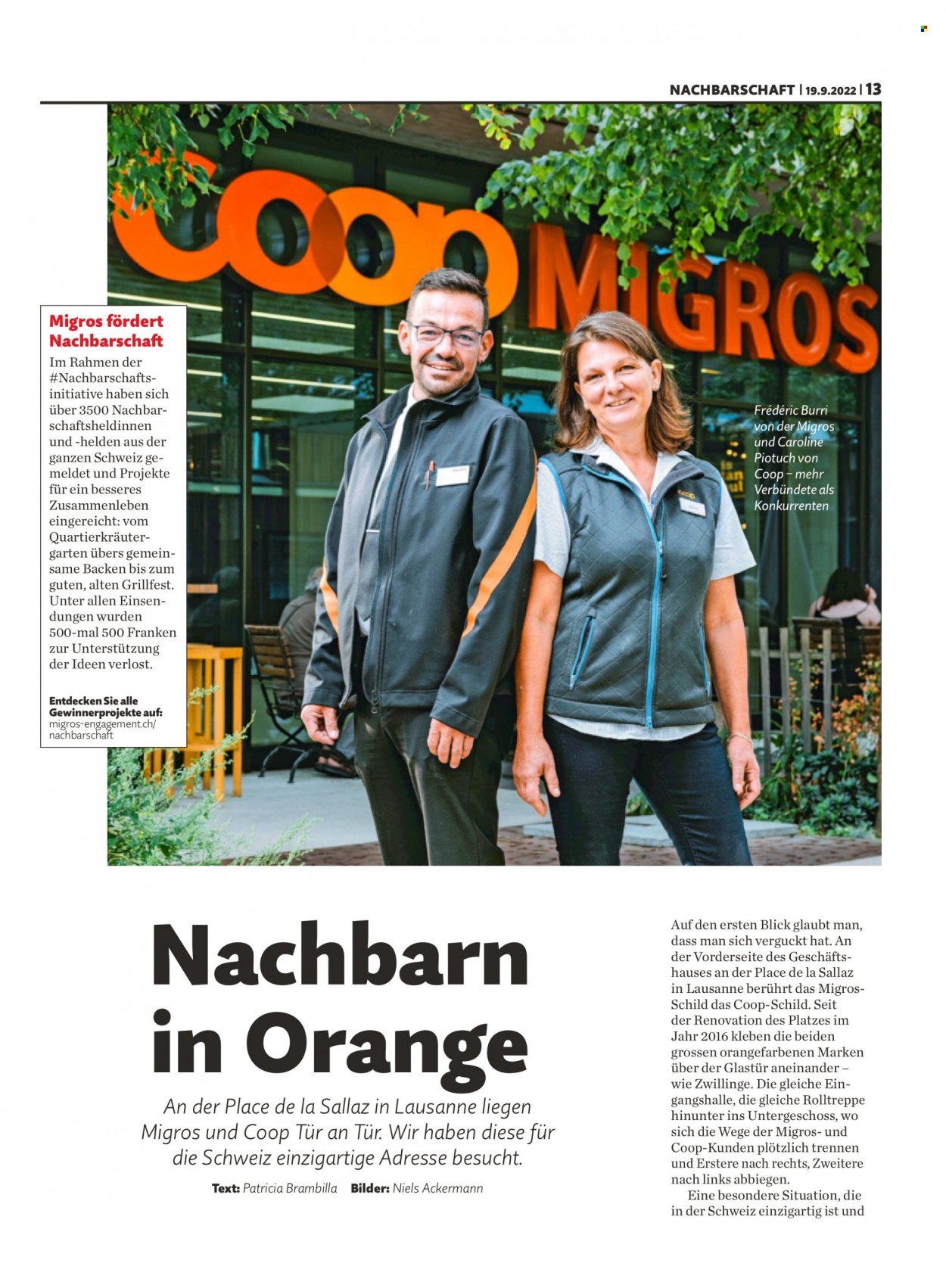 Prospekt Migros - 19.9.2022 - 25.9.2022. Seite 13