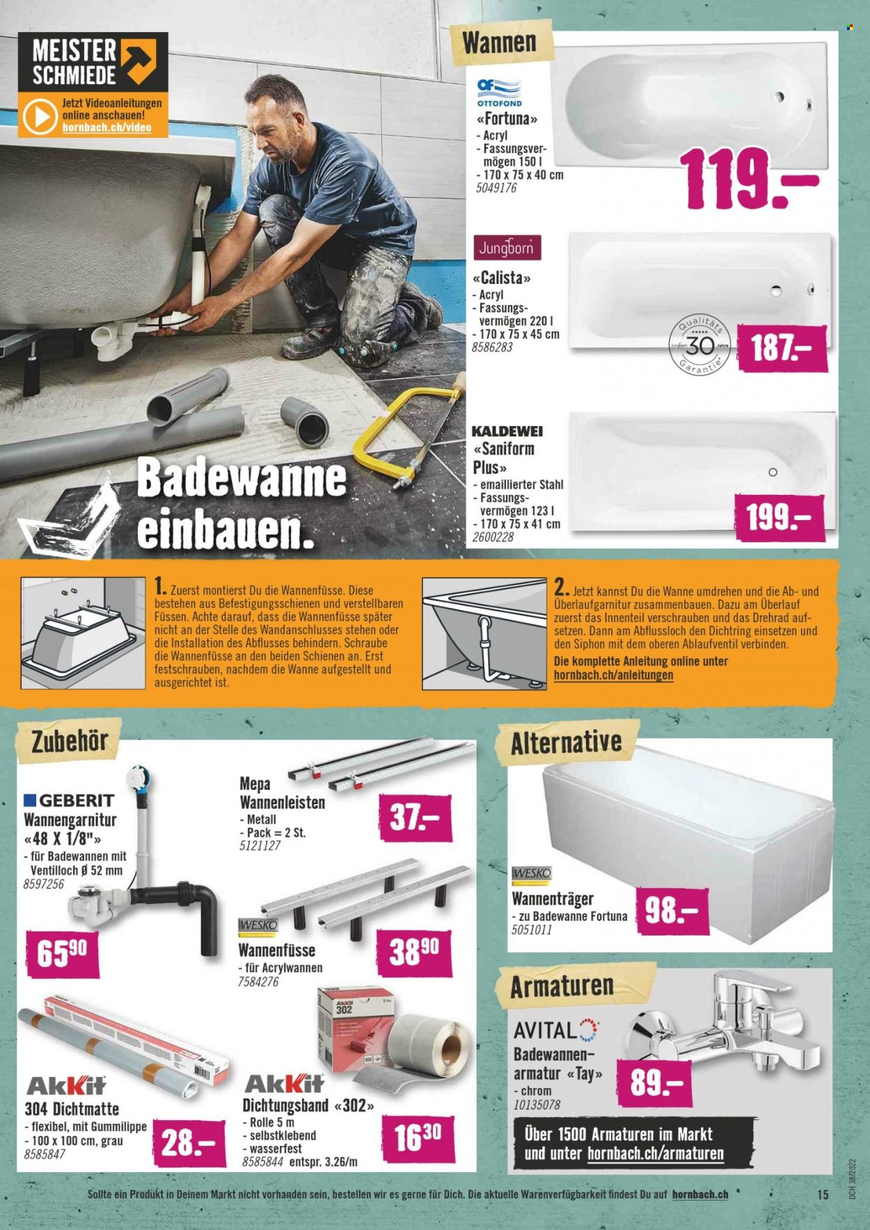 Catalogue Hornbach - 20.9.2022 - 19.10.2022. Page 15