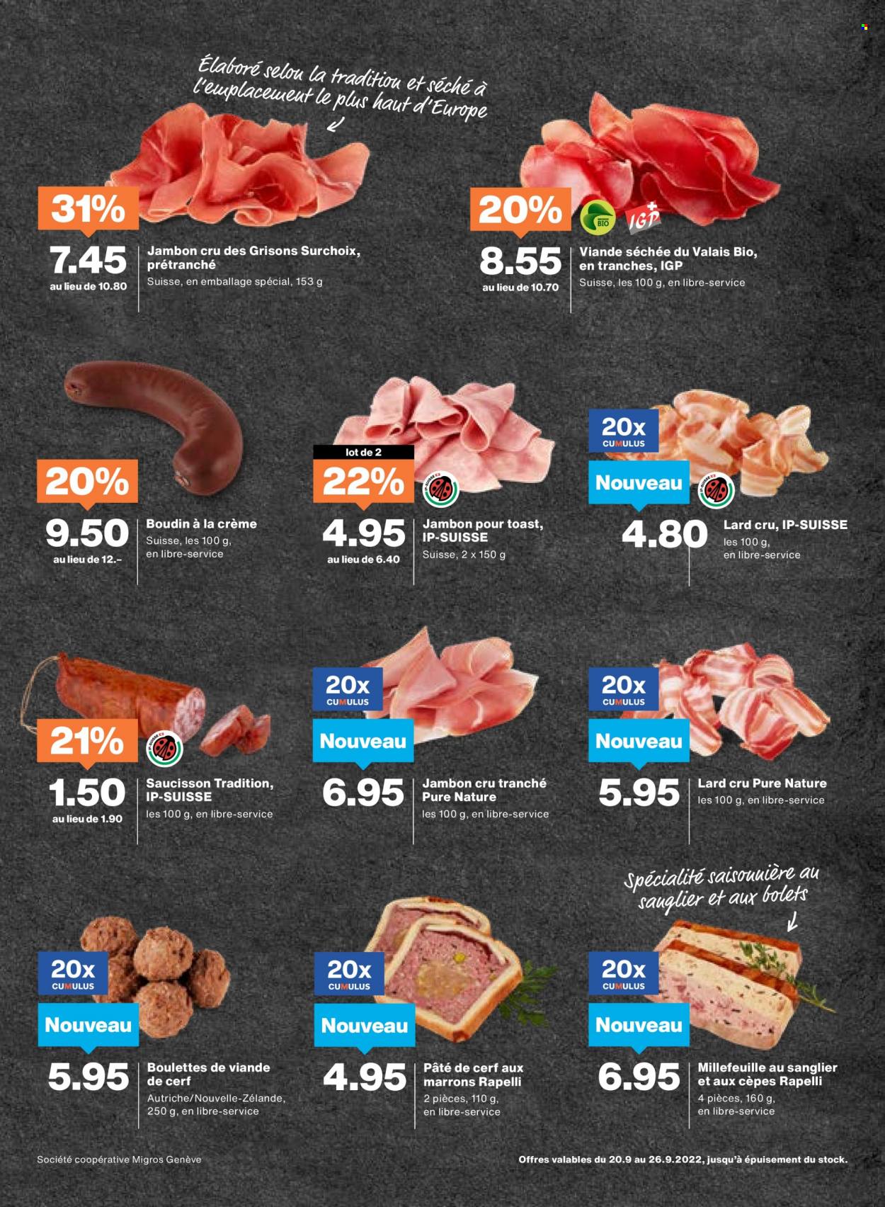 Prospekt Migros - 20.9.2022 - 26.9.2022. Seite 5