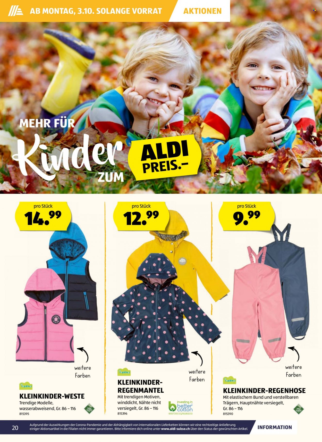 Catalogue Aldi - 29.9.2022 - 5.10.2022. Page 20
