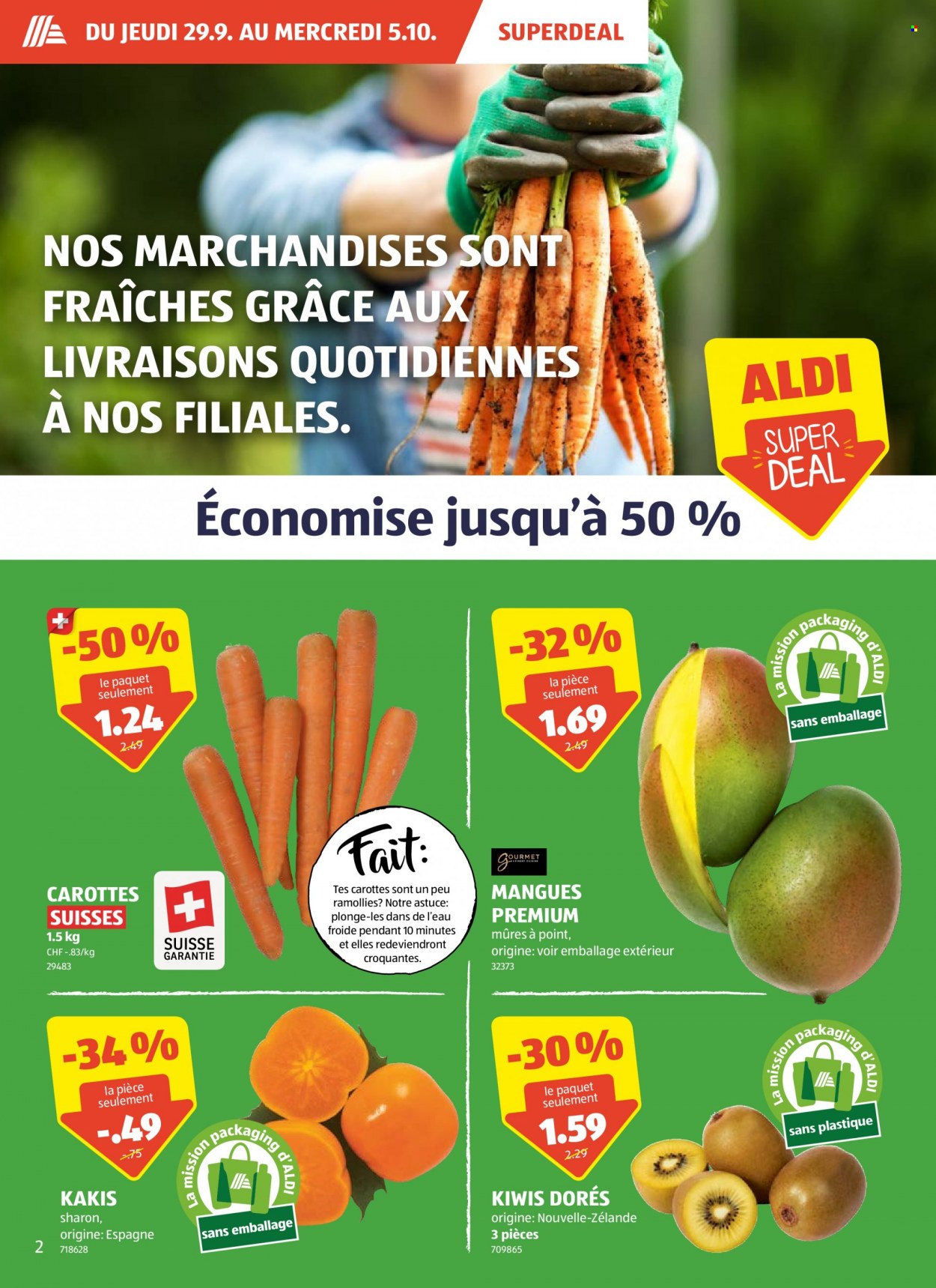 Catalogue Aldi - 29.9.2022 - 5.10.2022. Page 2