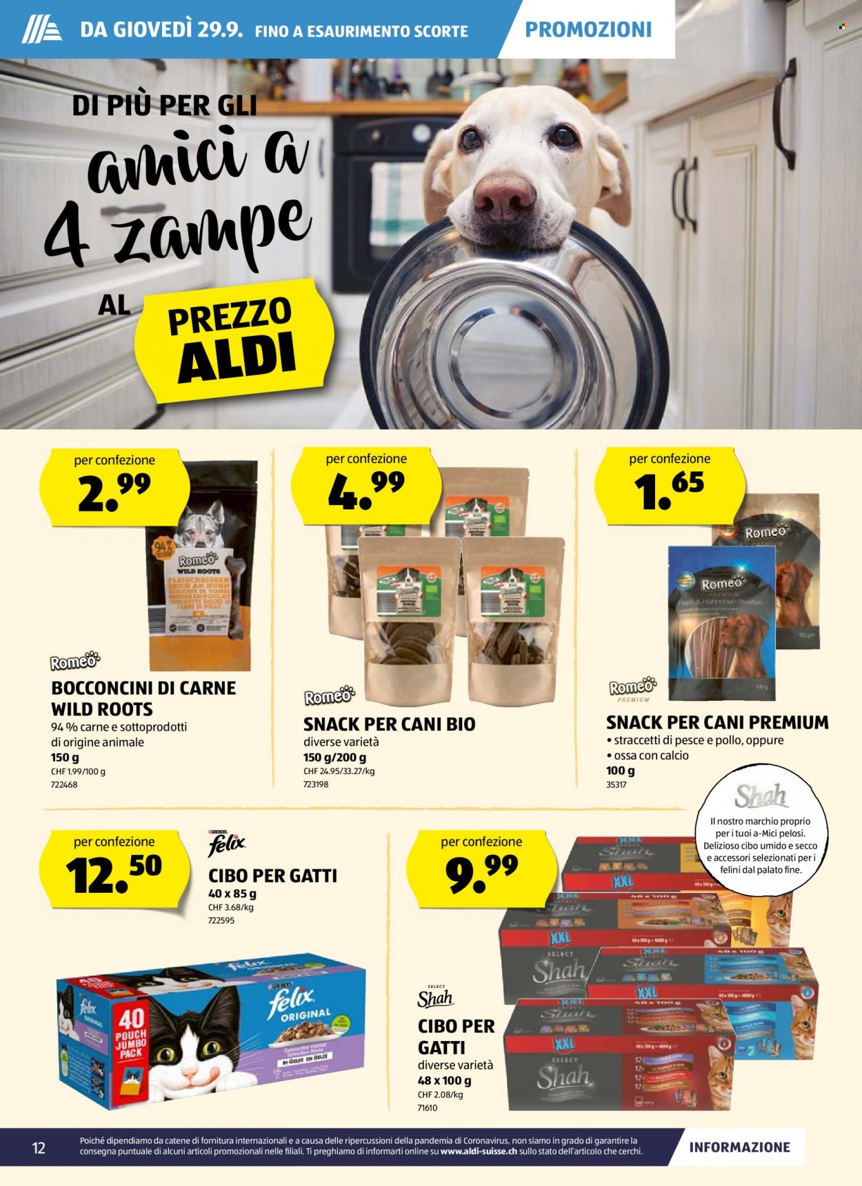 Volantino Aldi - 29.9.2022 - 5.10.2022. Pagina 12