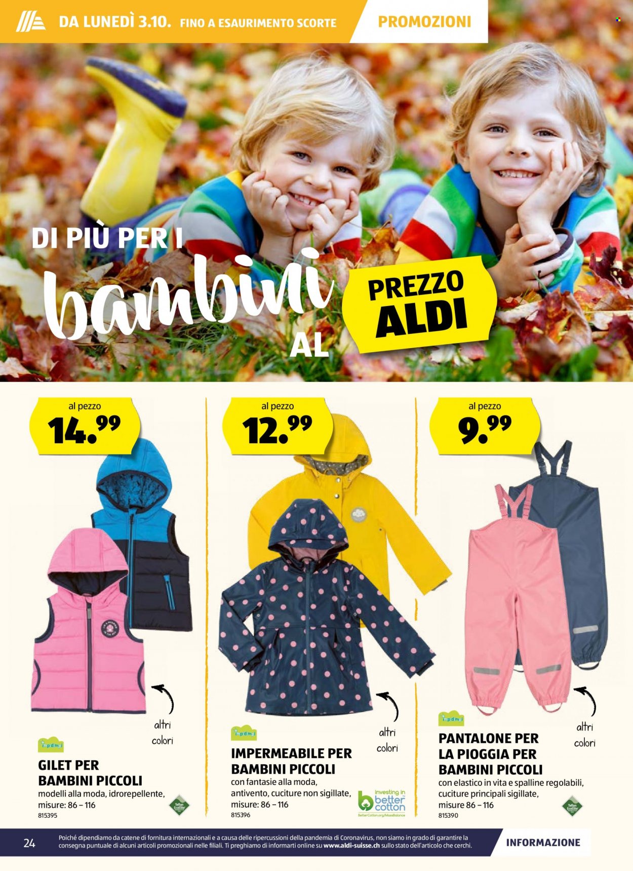 Volantino Aldi - 29.9.2022 - 5.10.2022. Pagina 24