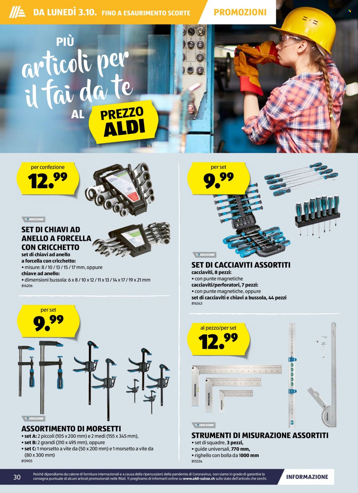 Volantino Aldi - 29.9.2022 - 5.10.2022. Pagina 30