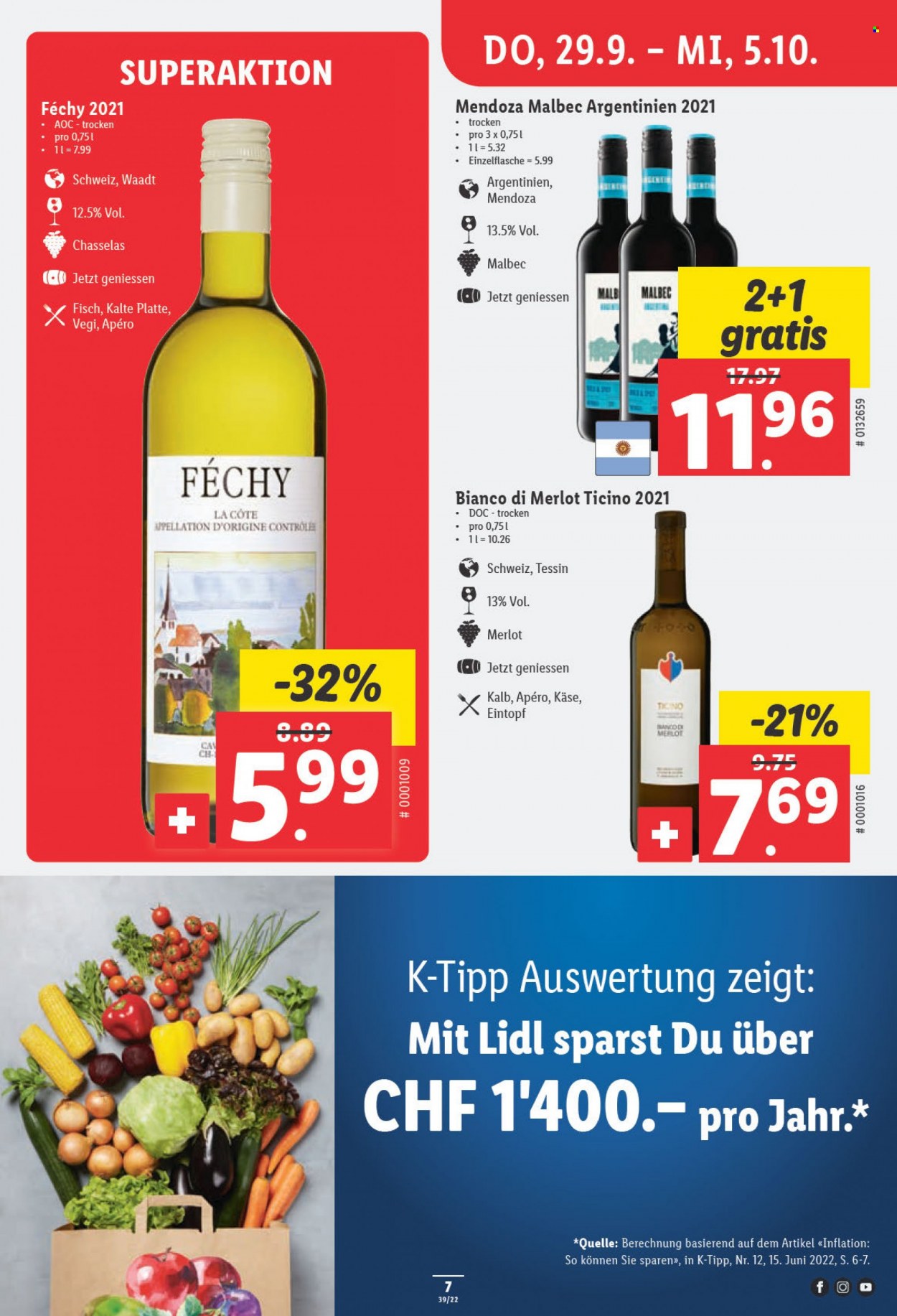 Volantino Lidl - 29.9.2022 - 5.10.2022. Pagina 7