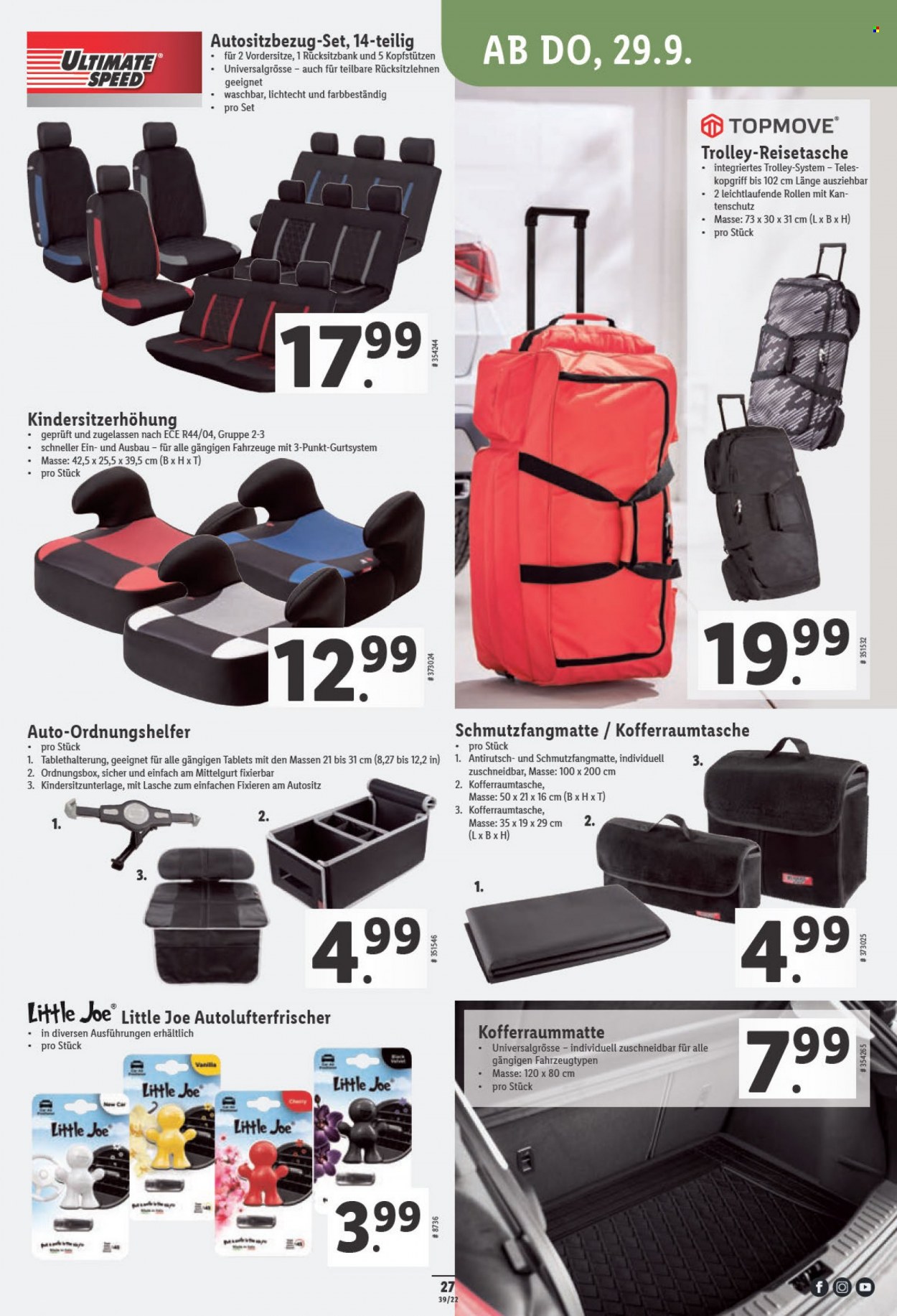 Volantino Lidl - 29.9.2022 - 5.10.2022. Pagina 27