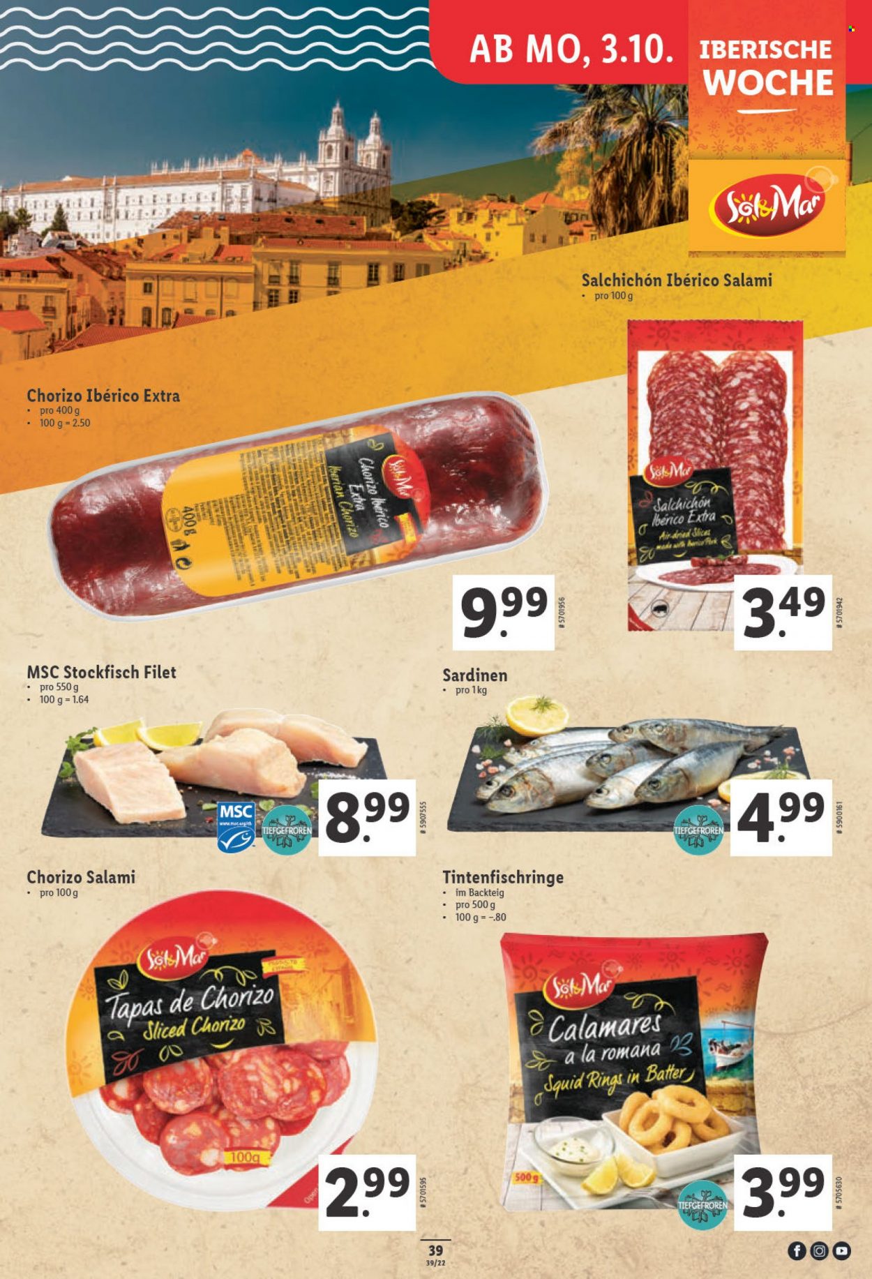 Volantino Lidl - 29.9.2022 - 5.10.2022. Pagina 39