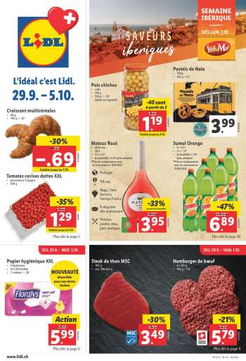 Volantino Lidl - 29.9.2022 - 5.10.2022.