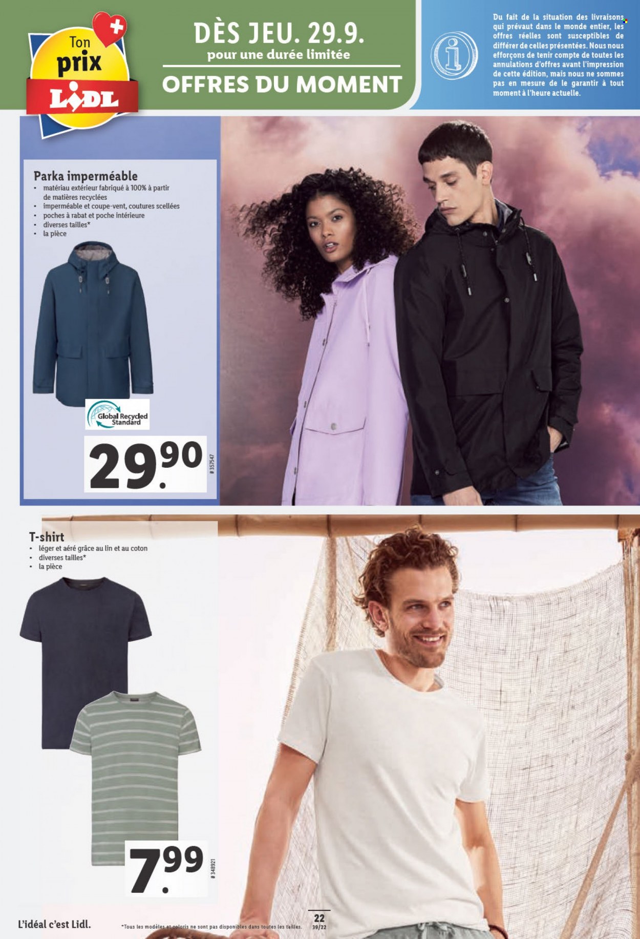 Volantino Lidl - 29.9.2022 - 5.10.2022. Pagina 22