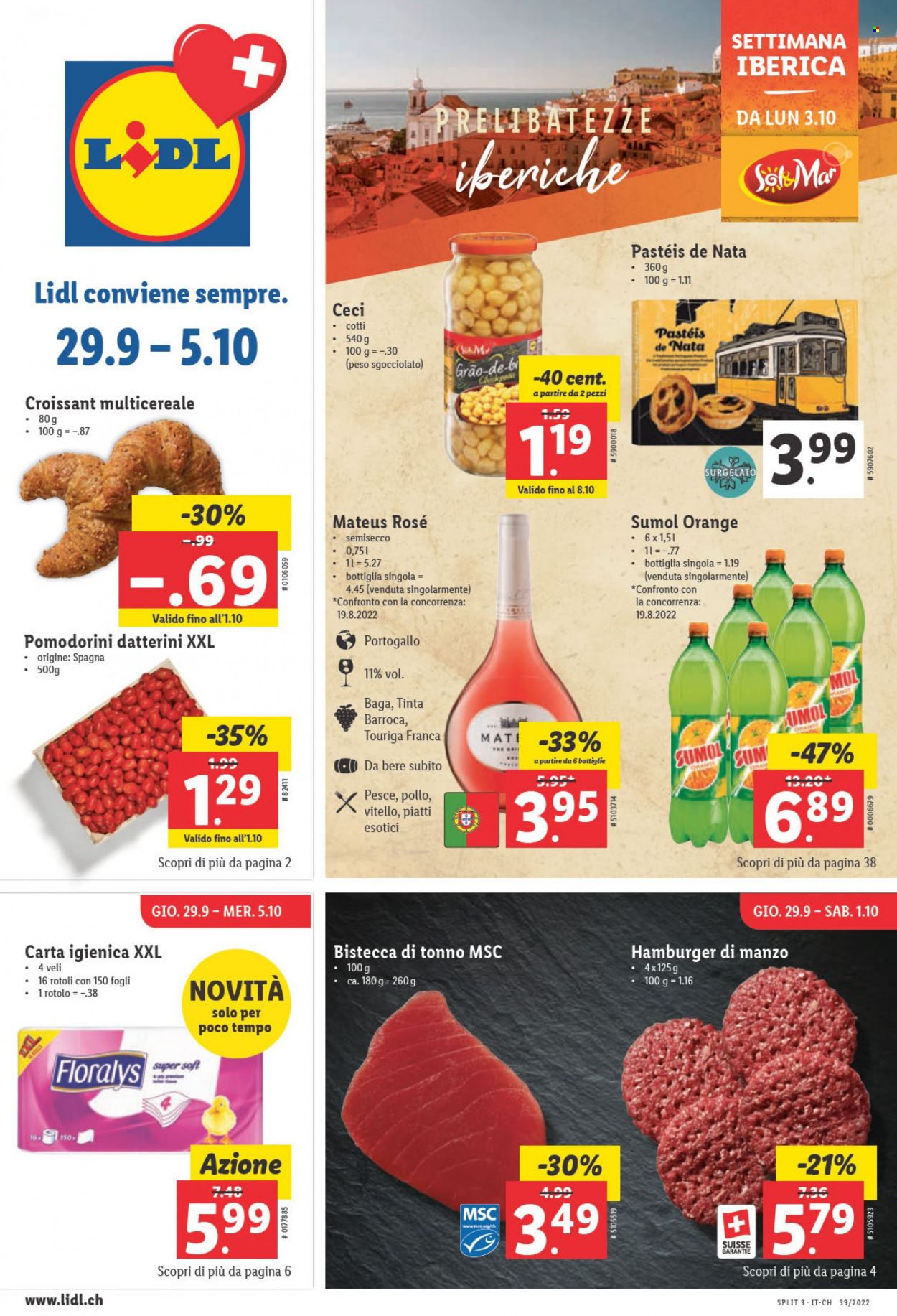 Volantino Lidl - 29.9.2022 - 5.10.2022. Pagina 1