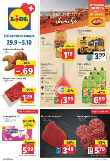 Volantino Lidl - 29.9.2022 - 5.10.2022.