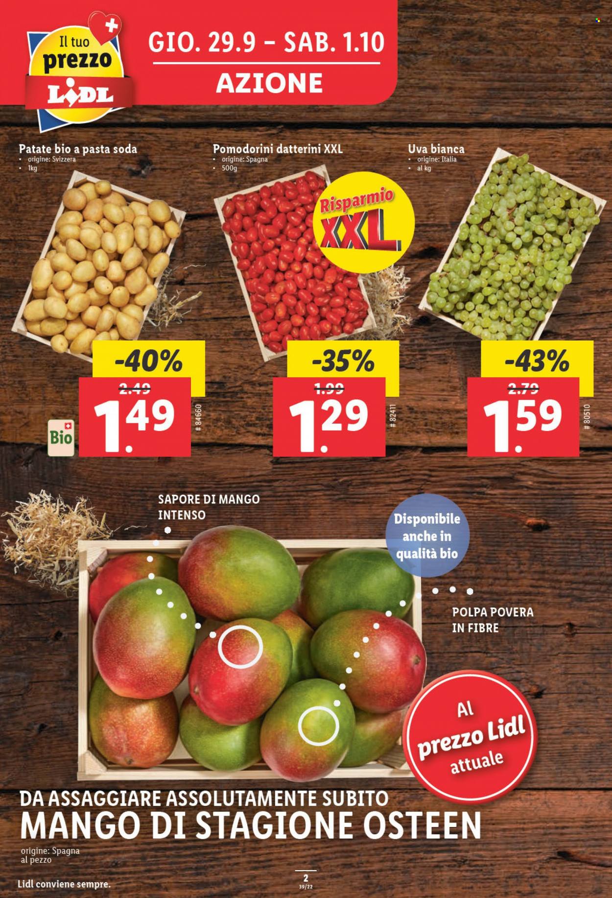 Volantino Lidl - 29.9.2022 - 5.10.2022. Pagina 2