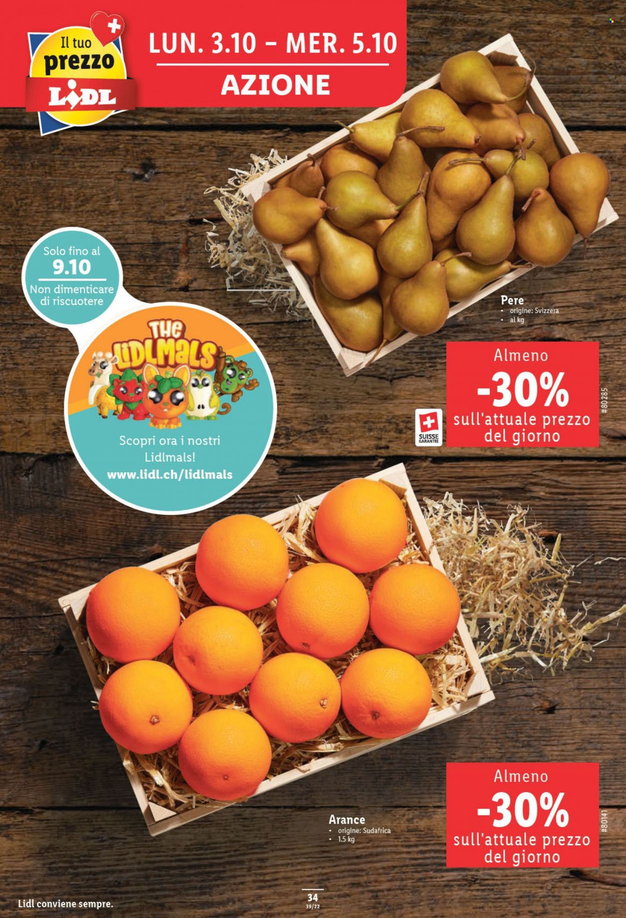 Volantino Lidl - 29.9.2022 - 5.10.2022. Pagina 34