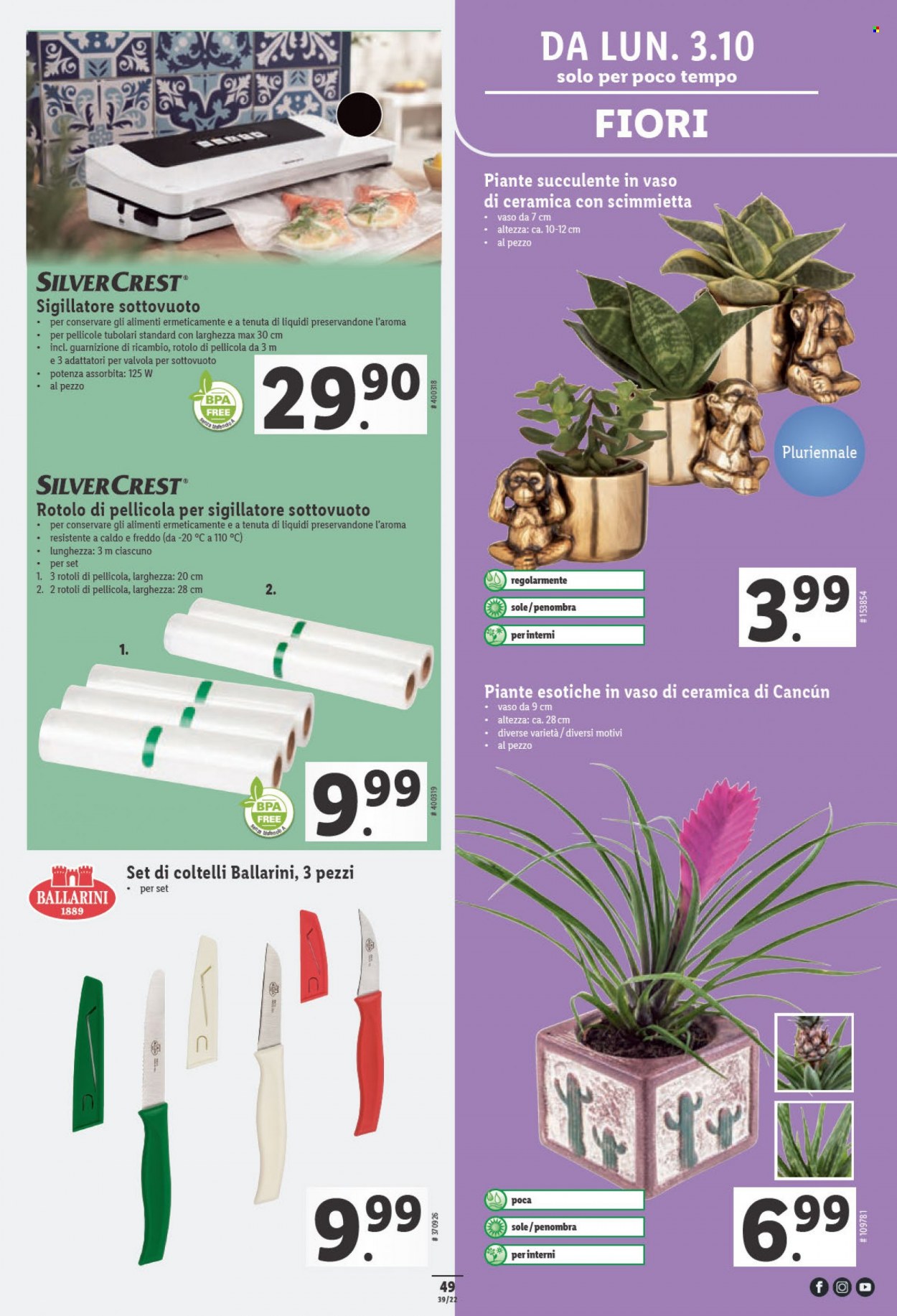 Volantino Lidl - 29.9.2022 - 5.10.2022. Pagina 49