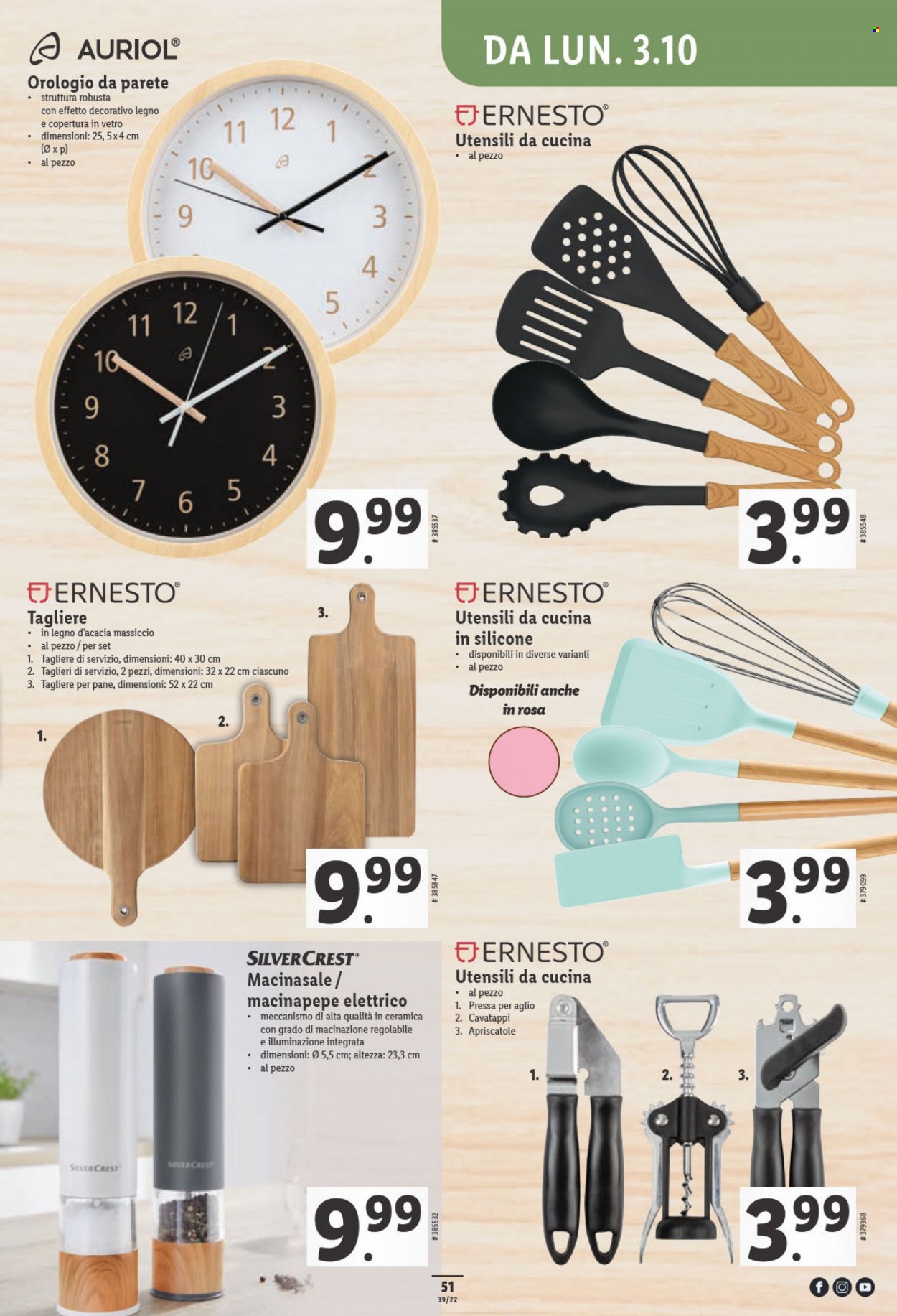 Volantino Lidl - 29.9.2022 - 5.10.2022. Pagina 51