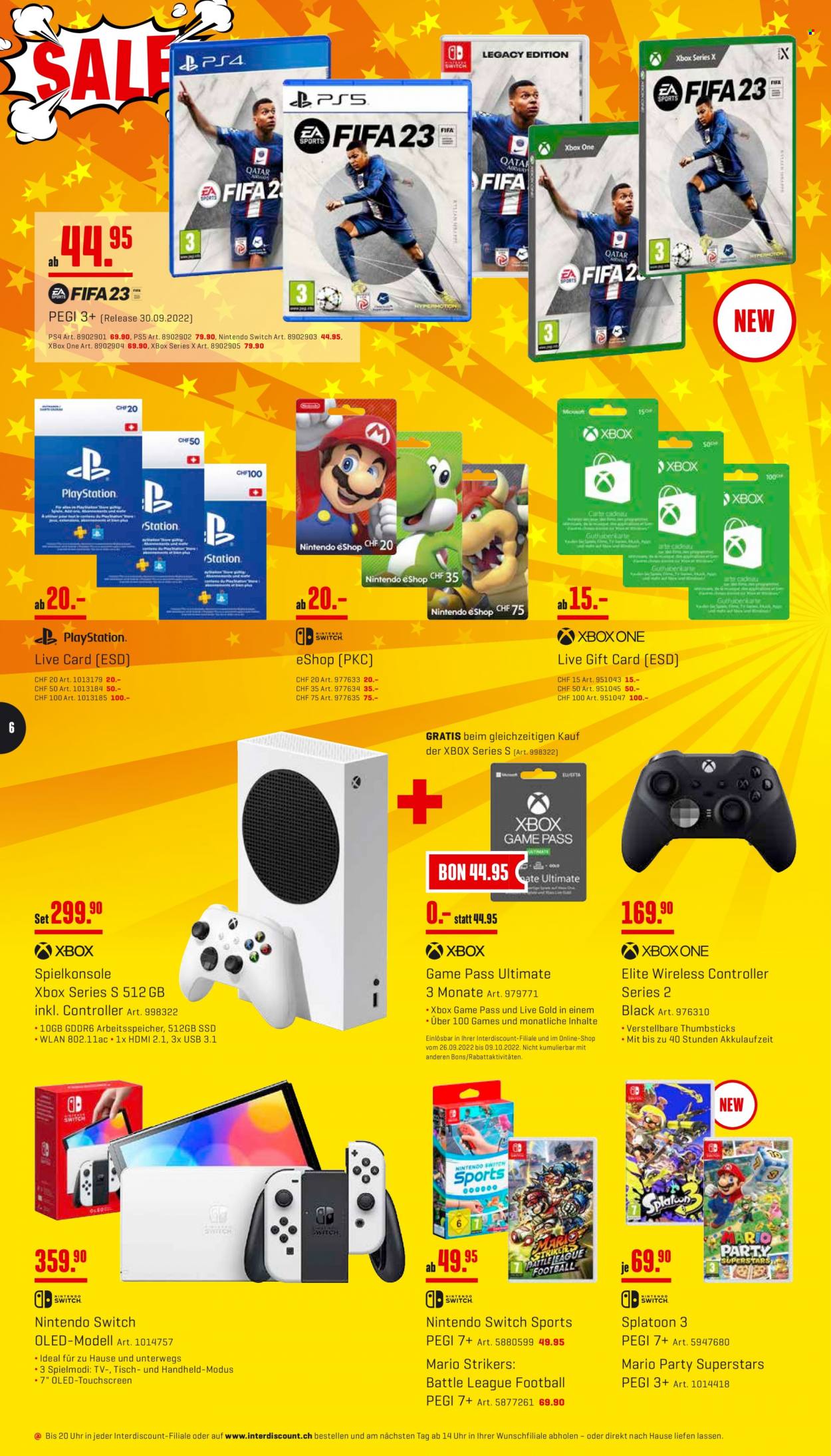 Catalogue Interdiscount - 26.9.2022 - 9.10.2022. Page 6