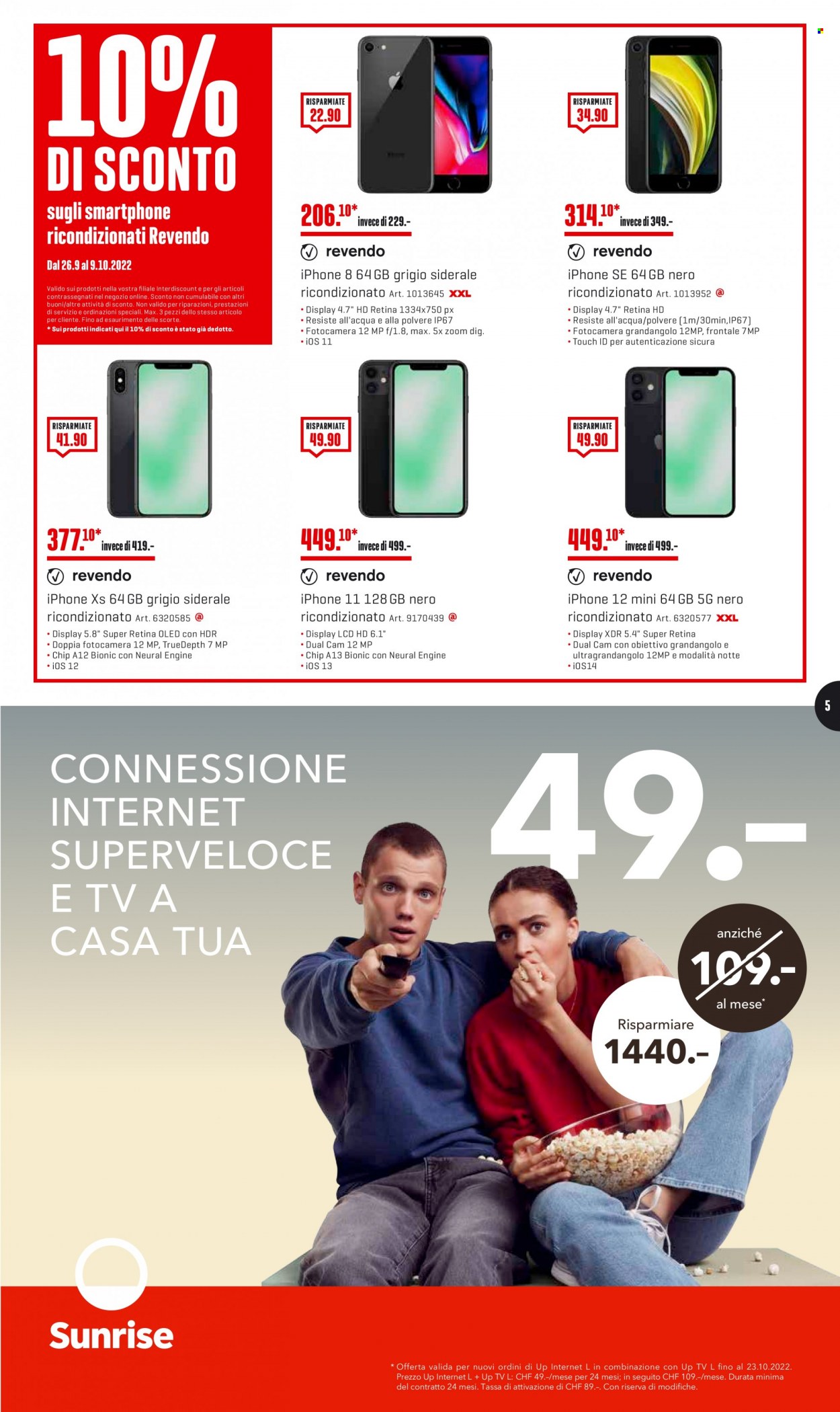 Prospekt Interdiscount - 26.9.2022 - 9.10.2022. Seite 5