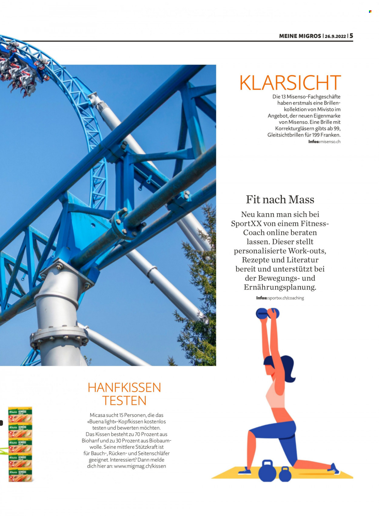 Prospekt Migros - 26.9.2022 - 2.10.2022. Seite 5