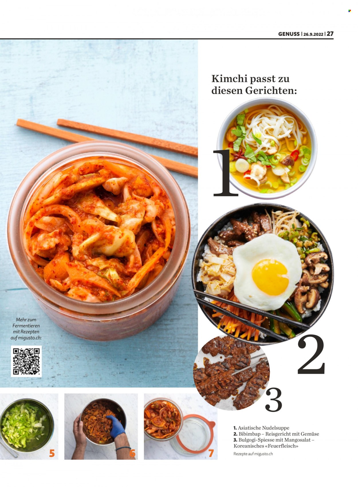 Prospekt Migros - 26.9.2022 - 2.10.2022. Seite 27