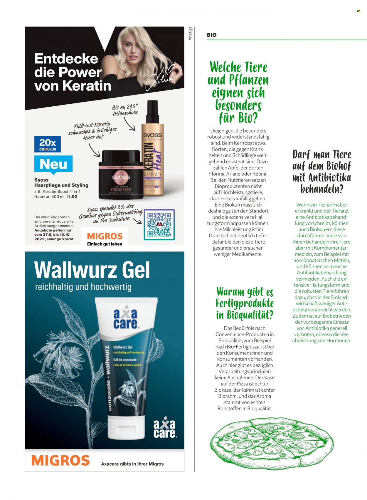 Prospekt Migros - 26.9.2022 - 2.10.2022. Seite 32