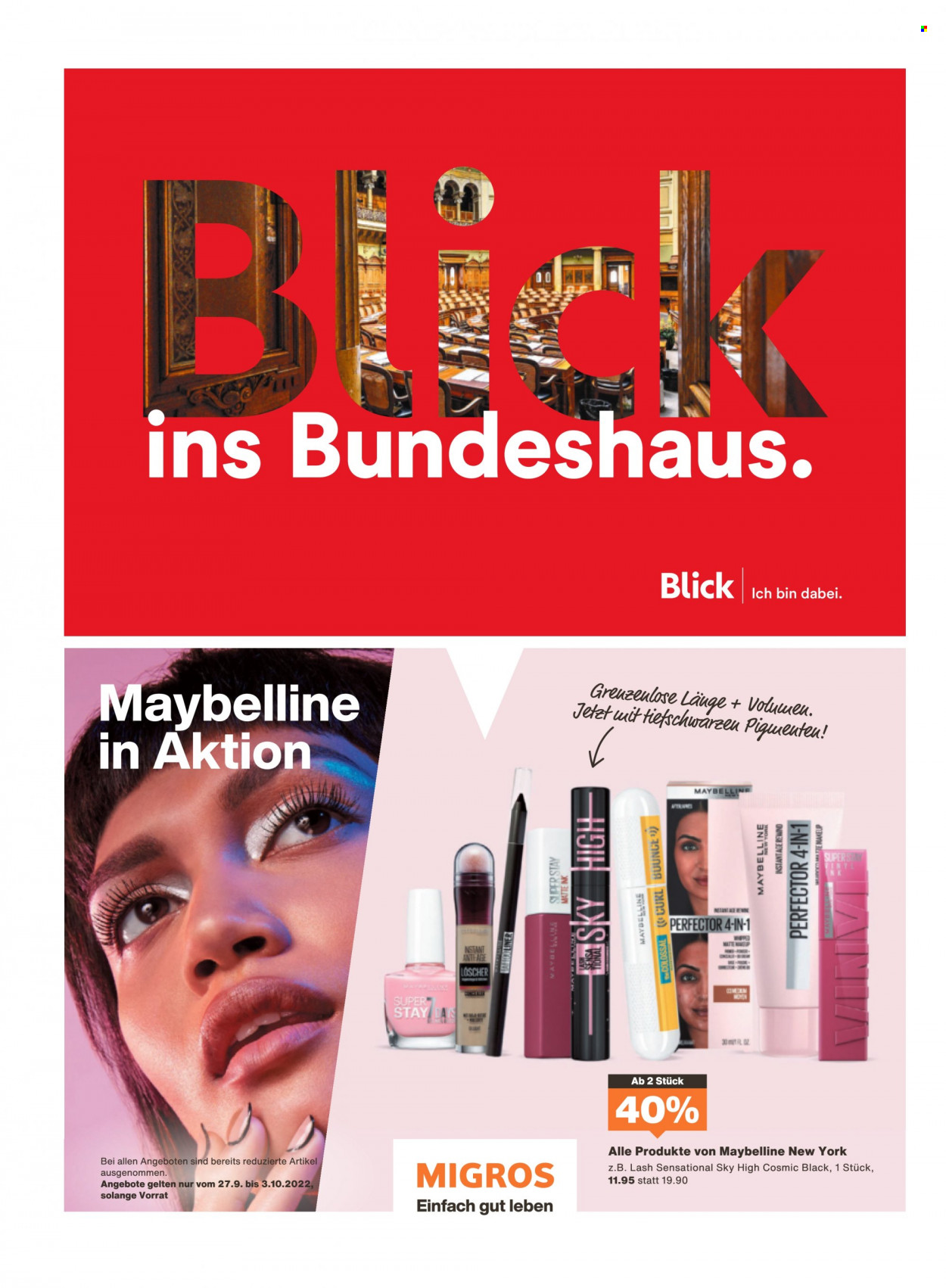 Prospekt Migros - 26.9.2022 - 2.10.2022. Seite 46