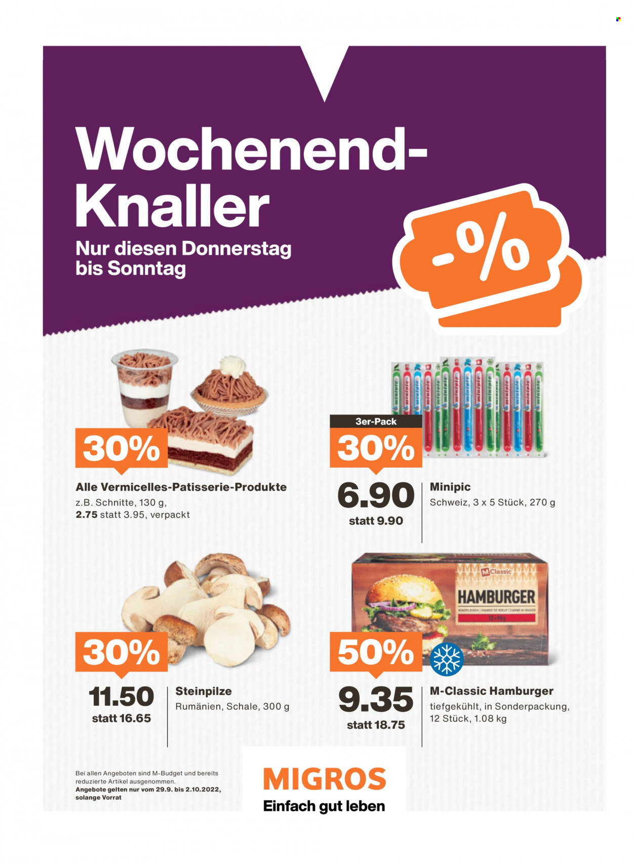 Prospekt Migros - 26.9.2022 - 2.10.2022. Seite 88