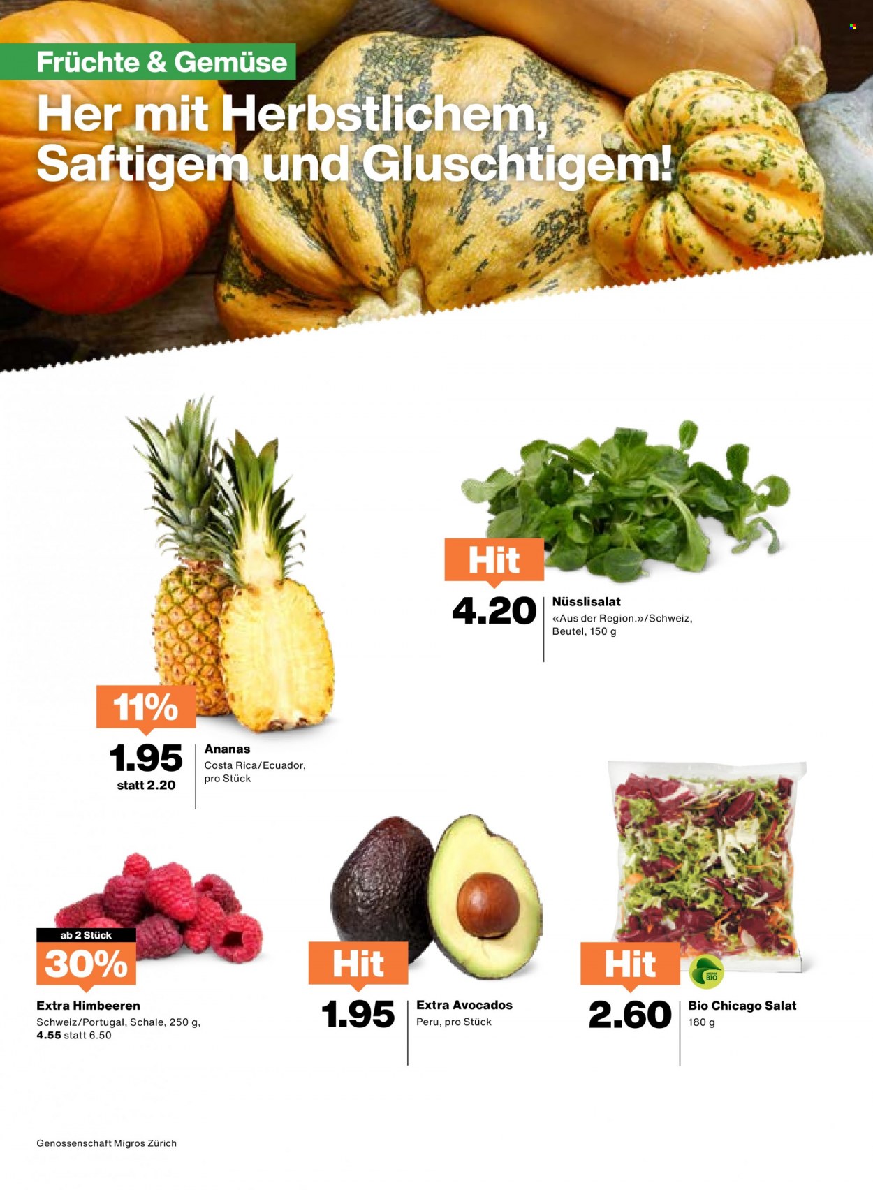 Prospekt Migros - 27.9.2022 - 3.10.2022. Seite 2