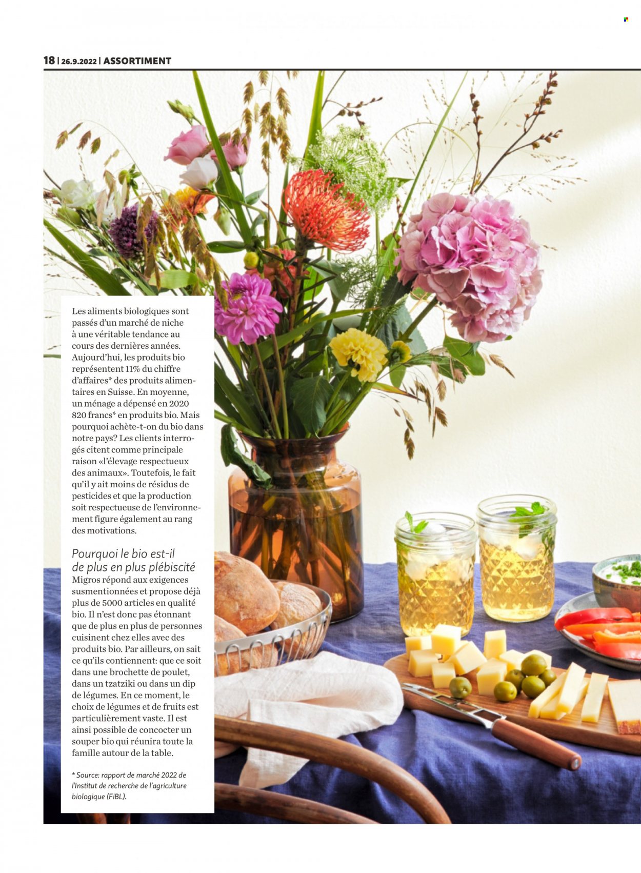 Catalogue Migros - 26.9.2022 - 2.10.2022. Page 18