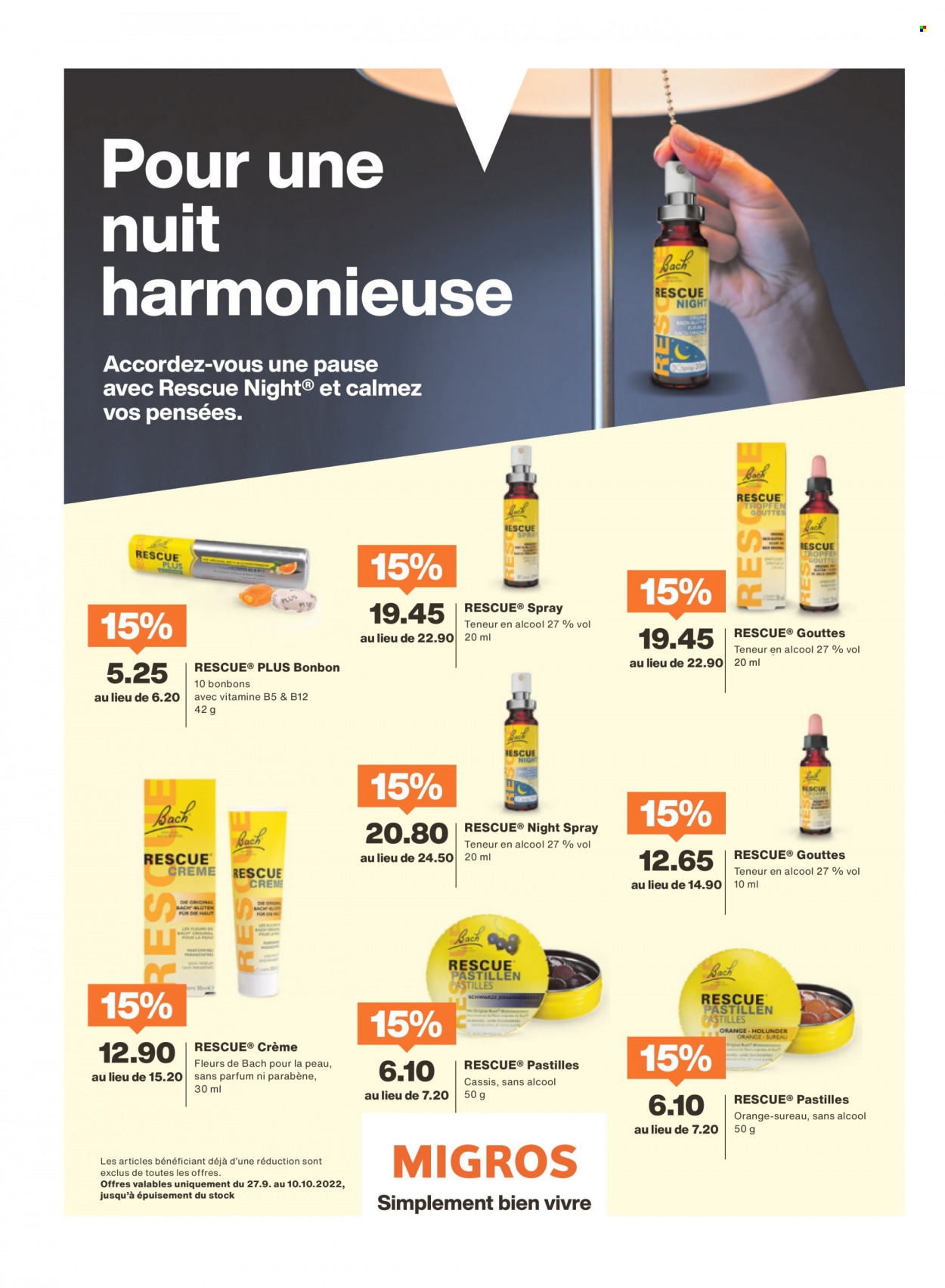 Catalogue Migros - 26.9.2022 - 2.10.2022. Page 40