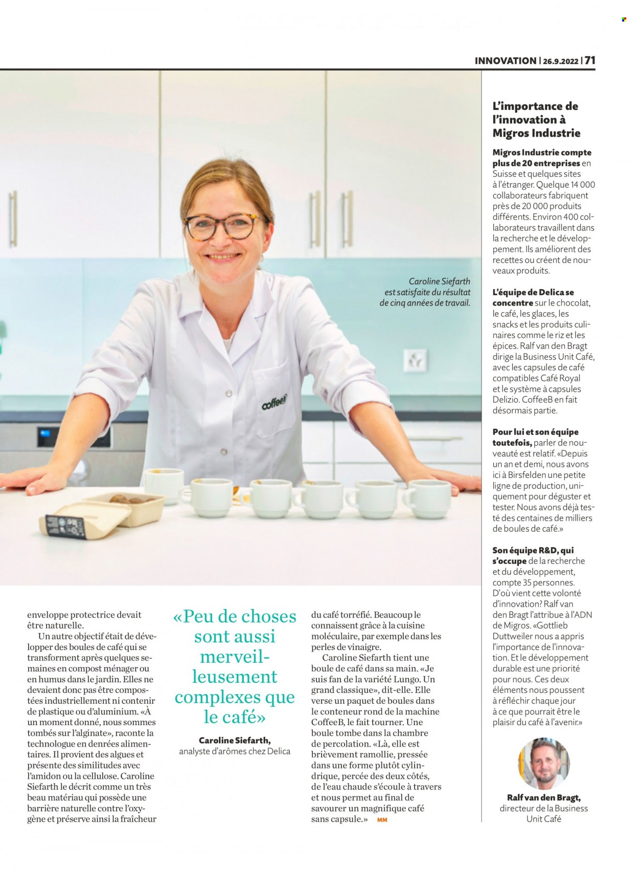 Catalogue Migros - 26.9.2022 - 2.10.2022. Page 71
