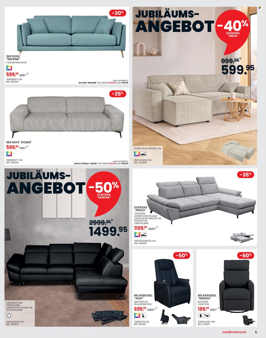 Volantino Conforama - 27.9.2022 - 10.10.2022. Pagina 5