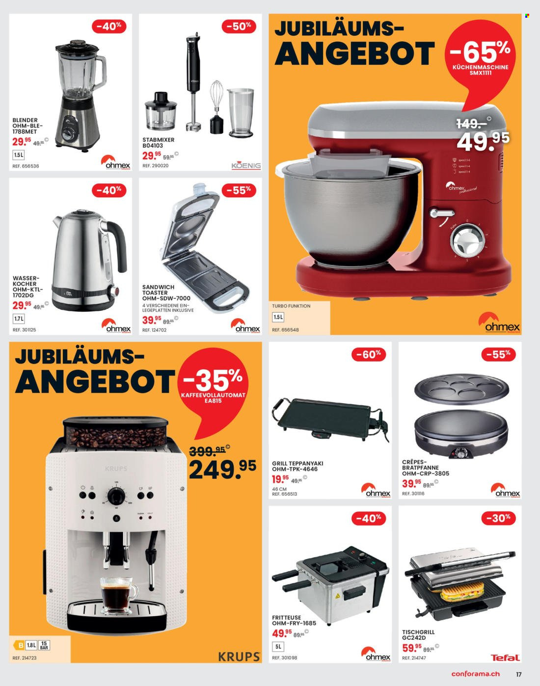 Volantino Conforama - 27.9.2022 - 10.10.2022. Pagina 17