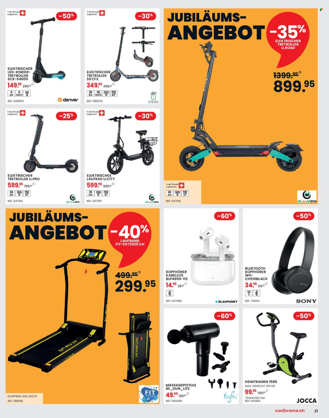 Volantino Conforama - 27.9.2022 - 10.10.2022. Pagina 21