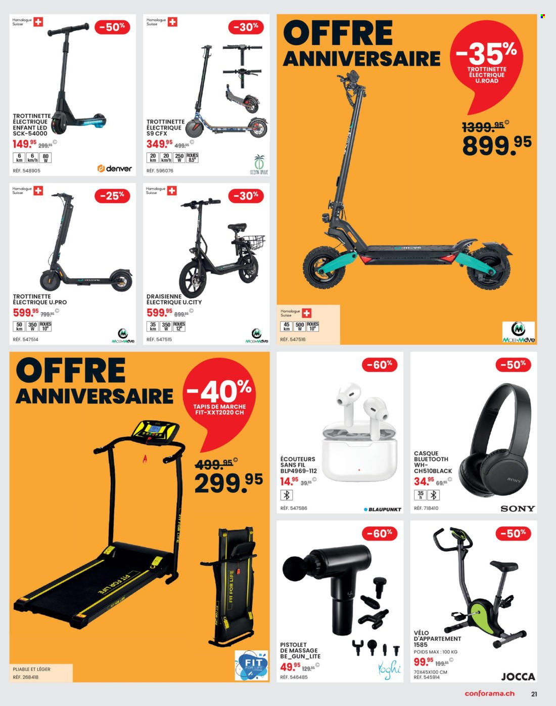 Volantino Conforama - 27.9.2022 - 10.10.2022. Pagina 21