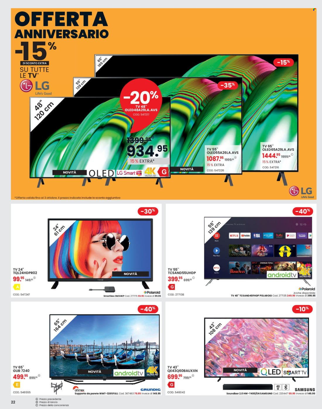 Catalogue Conforama - 27.9.2022 - 10.10.2022. Page 22
