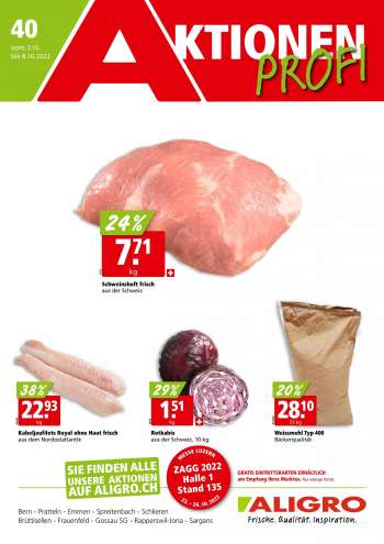Prospekte ALIGRO - 3.10.2022 - 9.10.2022.