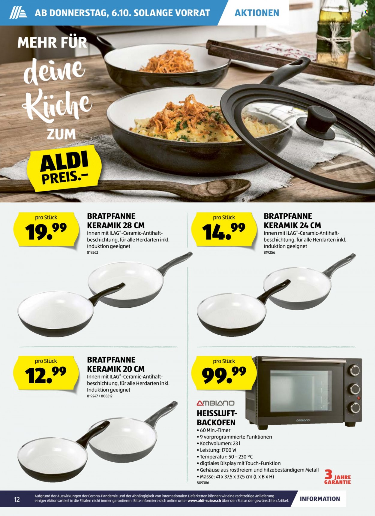 Volantino Aldi - 6.10.2022 - 12.10.2022. Pagina 12