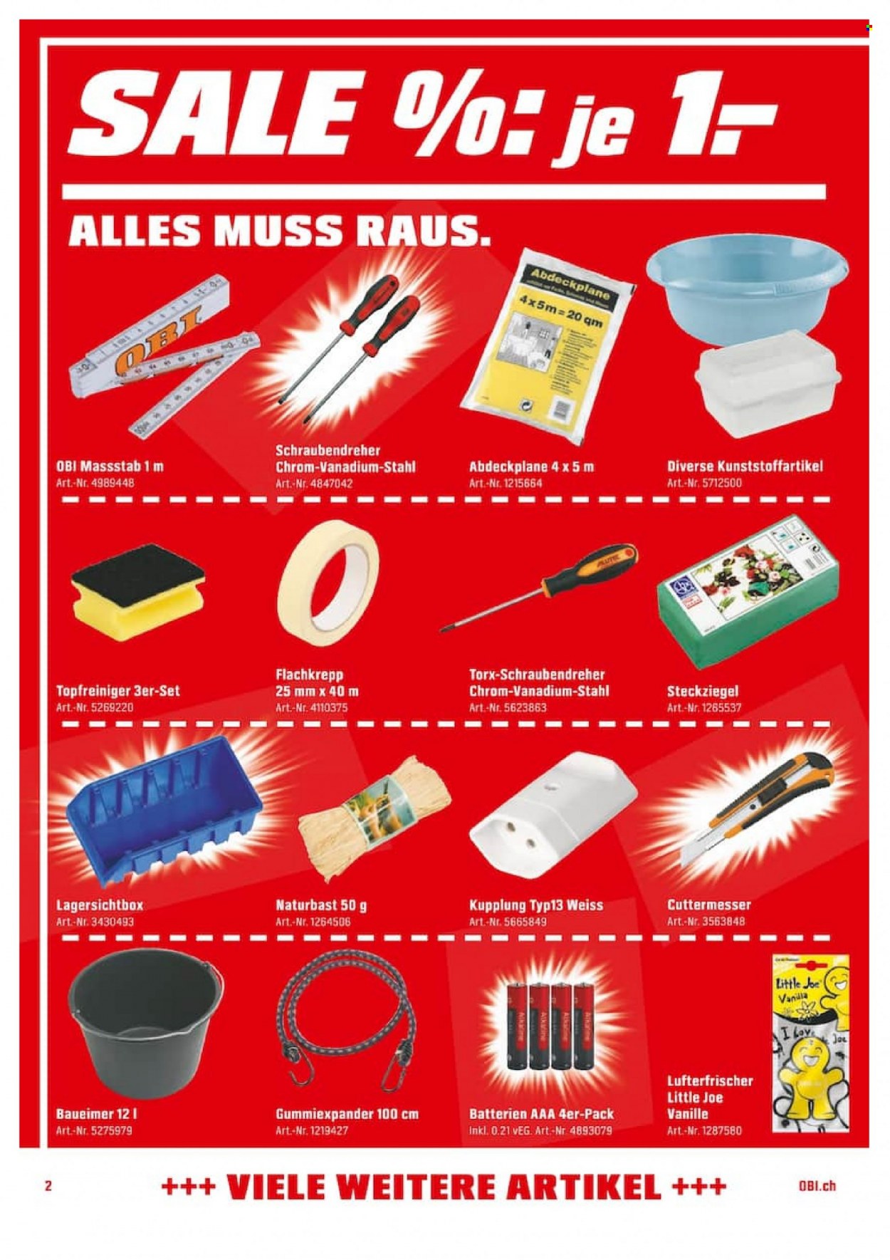 Catalogue OBI - 3.10.2022 - 22.10.2022. Page 2