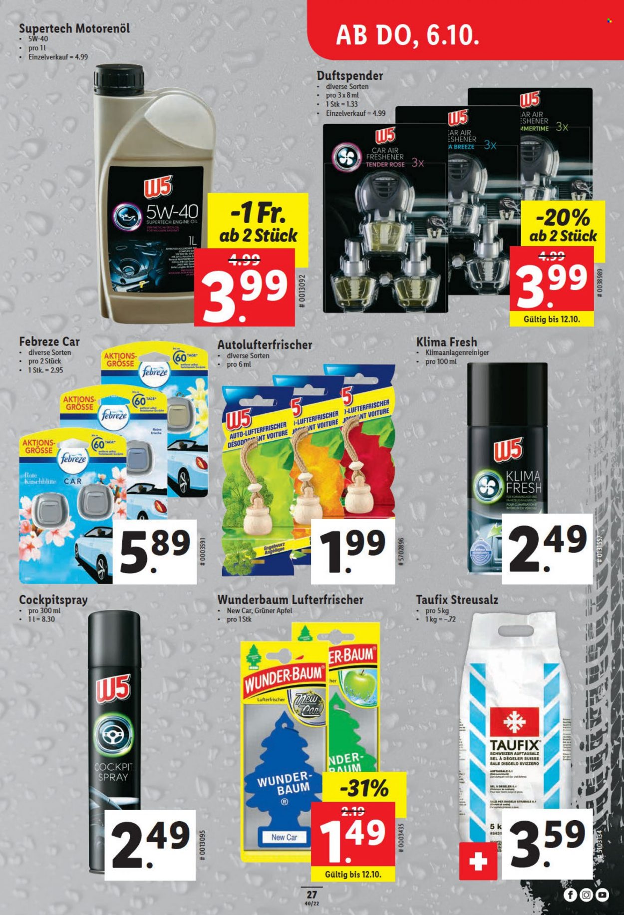 Prospekt Lidl - 6.10.2022 - 12.10.2022. Seite 27