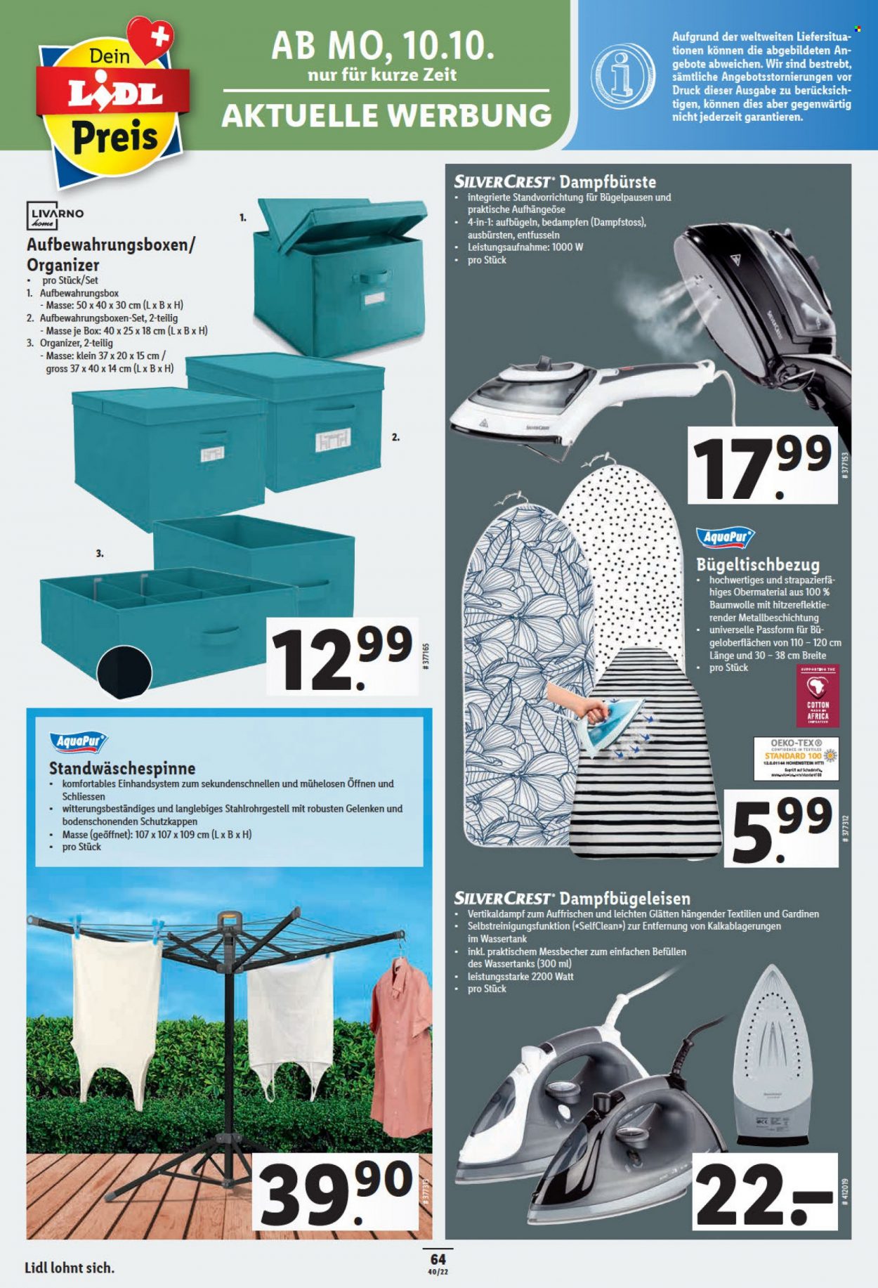 Prospekt Lidl - 6.10.2022 - 12.10.2022. Seite 64