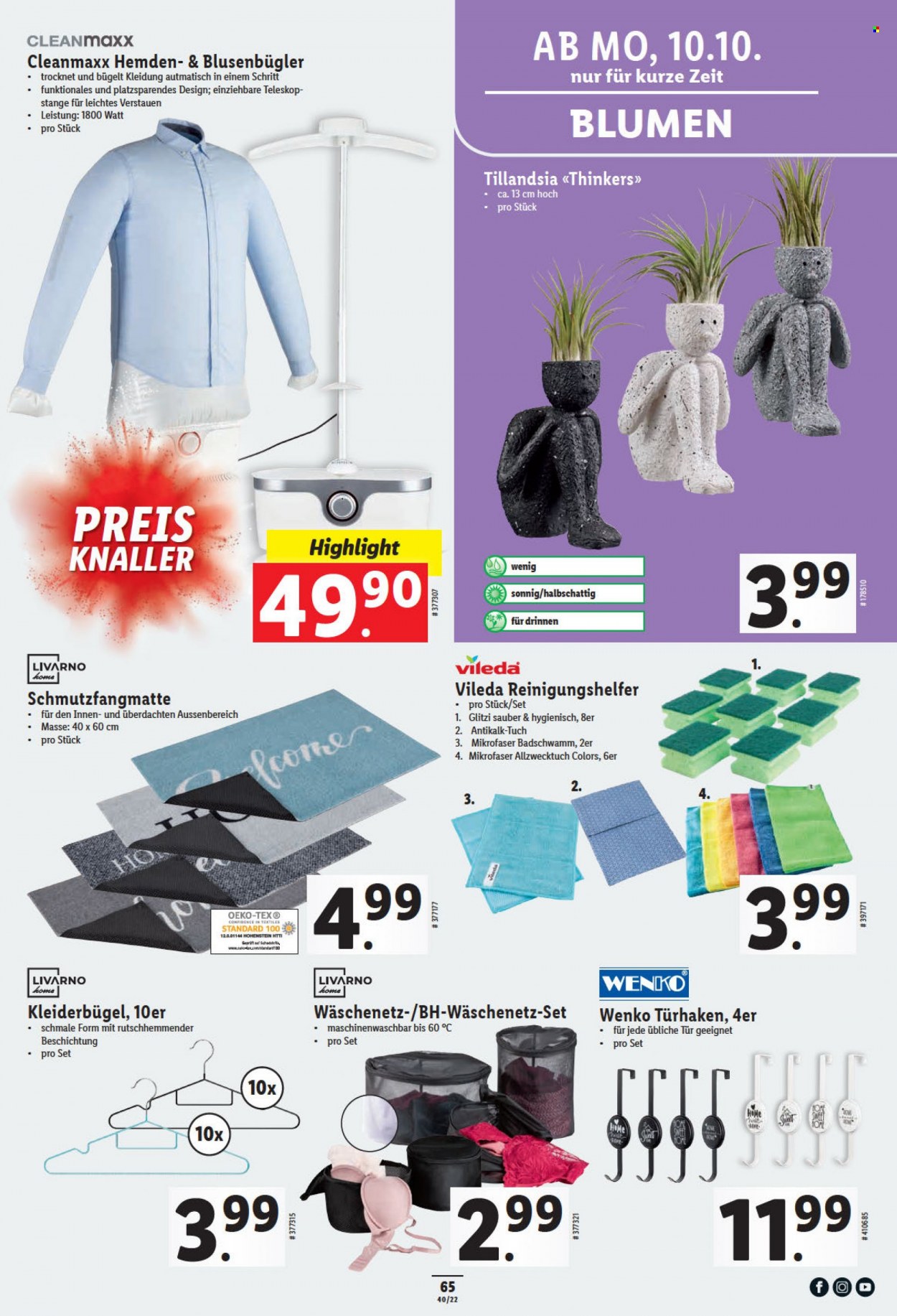 Prospekt Lidl - 6.10.2022 - 12.10.2022. Seite 65