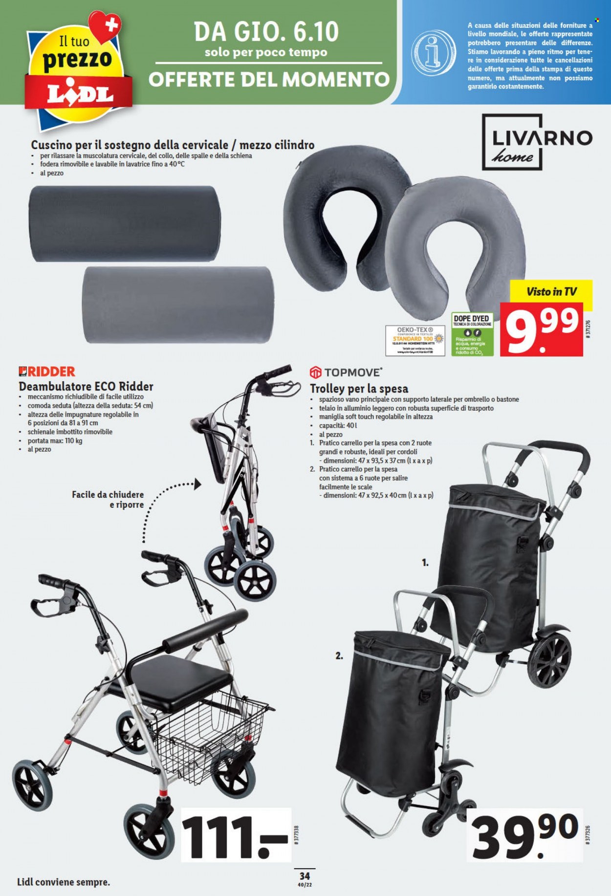 Prospekt Lidl - 6.10.2022 - 12.10.2022. Seite 34