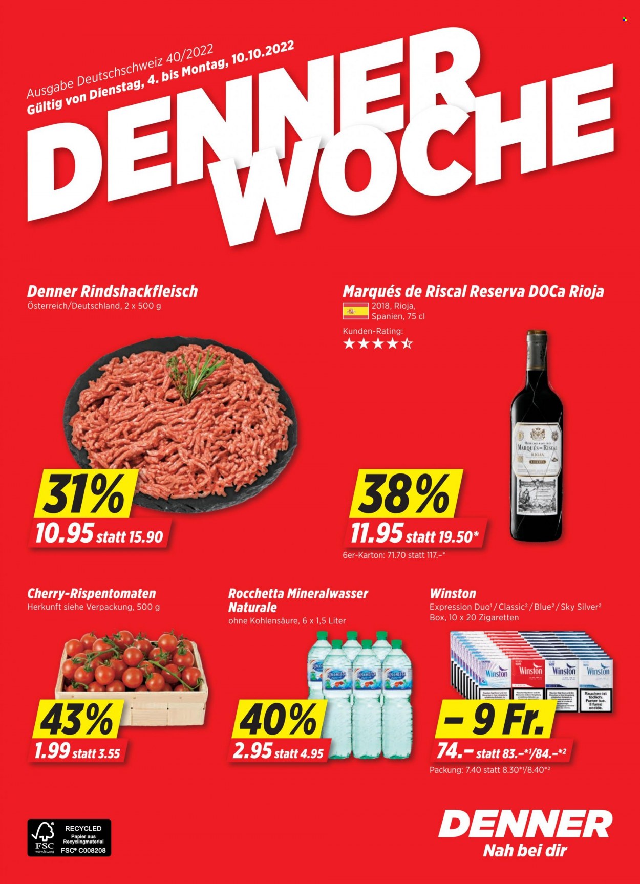 Volantino Denner - 4.10.2022 - 10.10.2022. Pagina 1