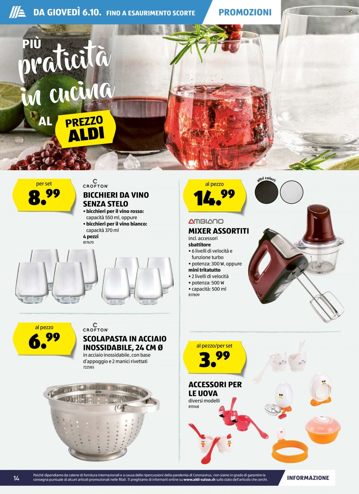 Volantino Aldi - 6.10.2022 - 12.10.2022. Pagina 14