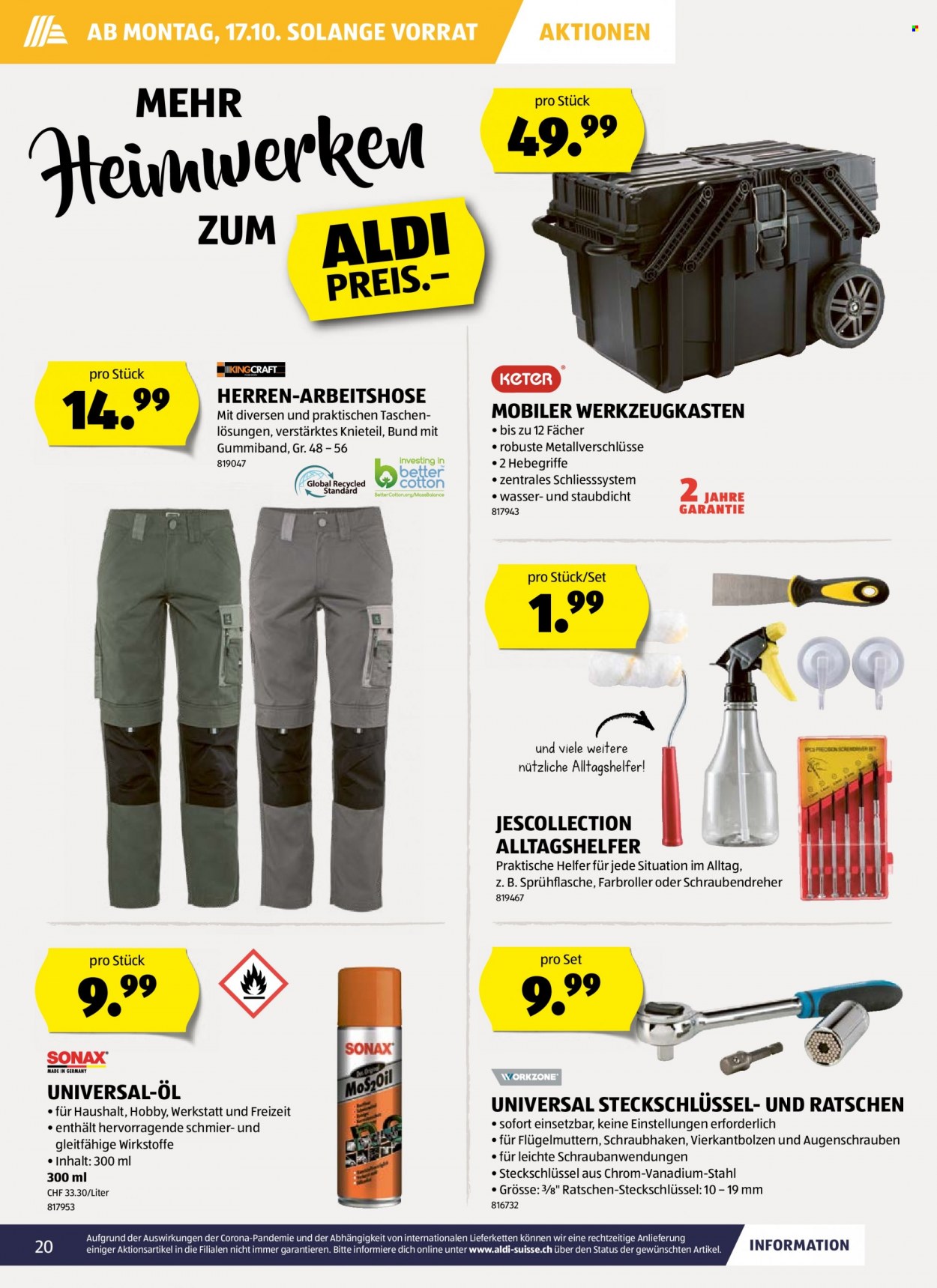 Volantino Aldi - 13.10.2022 - 19.10.2022. Pagina 20